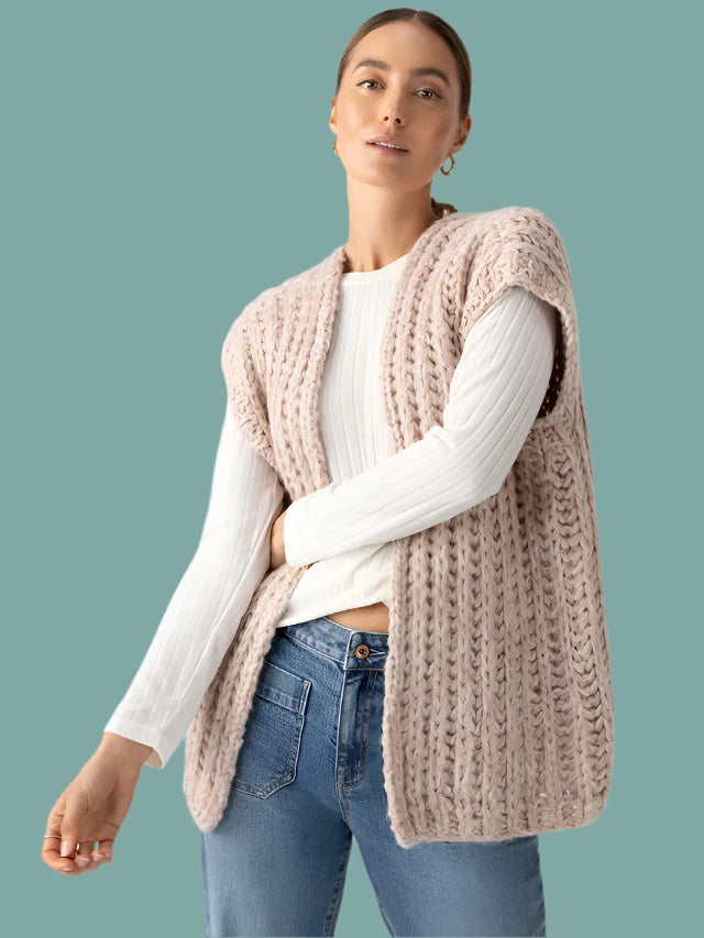 Weekend Bargains Galore Chunky Sweater Vest