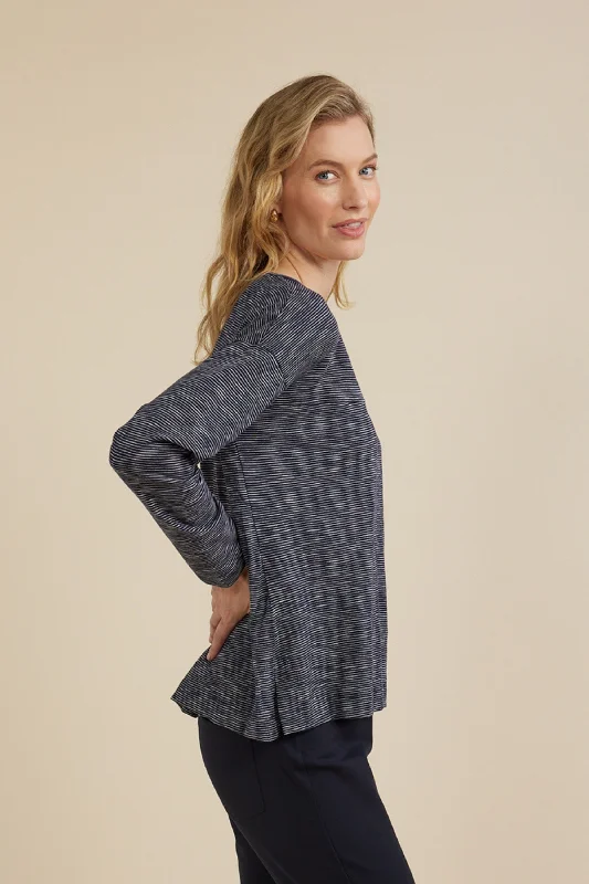 Midnight Madness SPACEDYE STRIPE TEE - YT24W7455