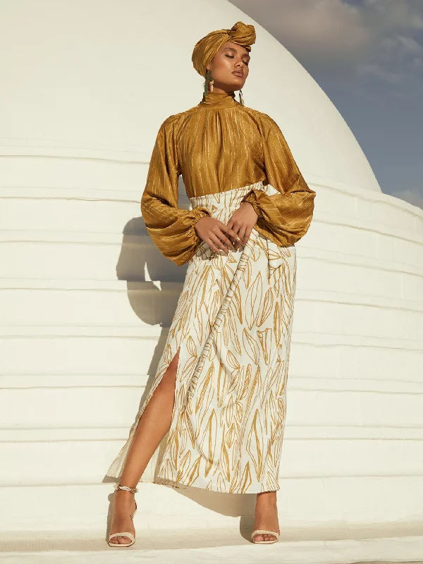 Weekend Specials Just for You Eva Top - Texture Gold