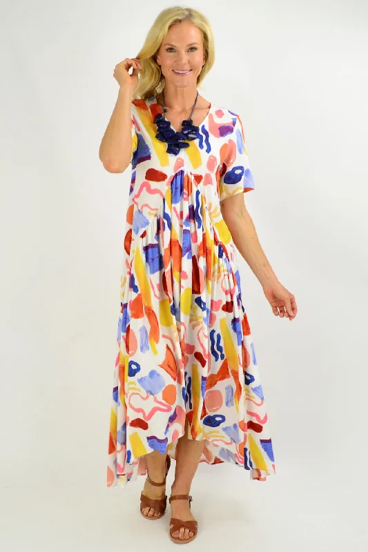 Closeout Artist Stock Maxi Tunic Dress