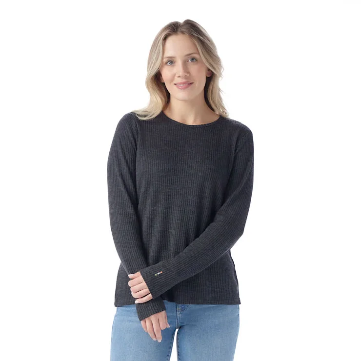 Early Bird Discount Smartwool Thermal Ribbed Crewneck