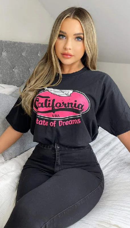 Today’s Deal California State Of Dreams Short Sleeved T Shirt