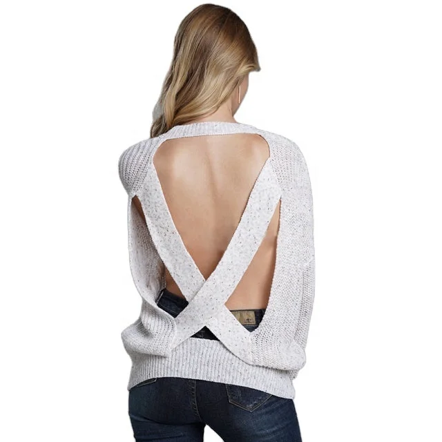 Online Specials Jumper Sweaters Woman Knit Autumn Winter Fashion Women Open Back Sexy Sweater De Mujer Backless Belt Tie Pure Knitted Pullover Online Specials Jumper Sweaters Woman Knit Autumn Winter Fashion Women Open Back Sexy Sweater De Mujer Backless Belt Tie Pure Knitted Pullover