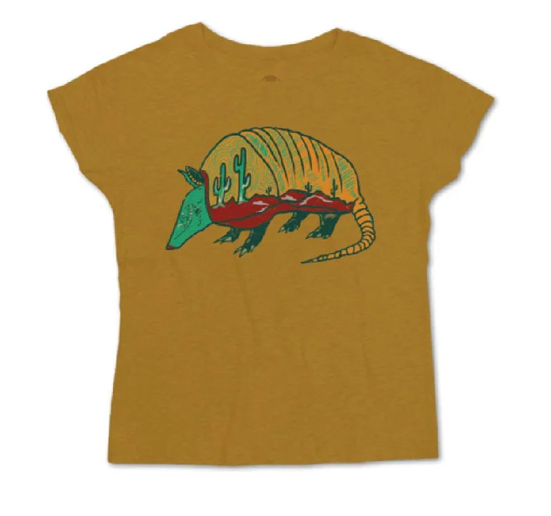 Don't Delay "Desert 'Dillo" Mustard Tee