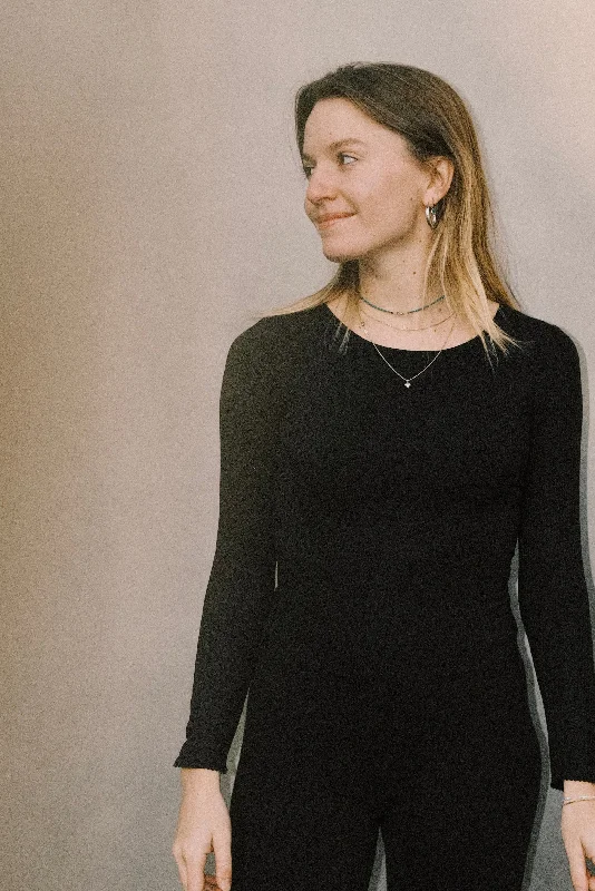 Big Discounts longsleeve - emma - black