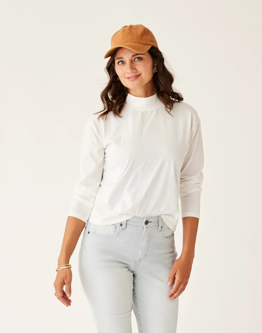 Midnight Sale Carve Designs Bray Mockneck Top