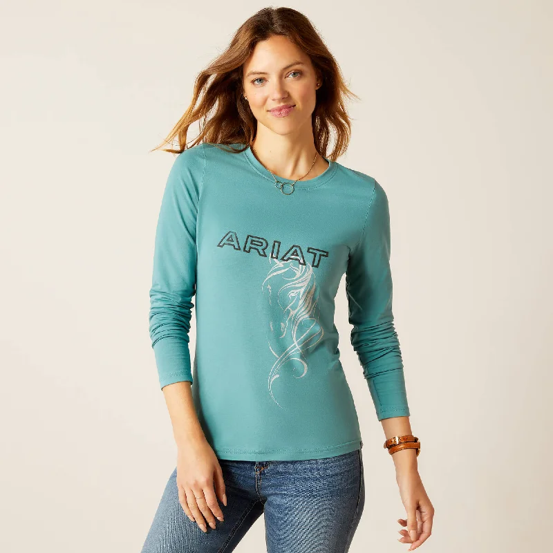 Time-Limited Offer Women's Ariat Silhouette T-Shirt #10046502