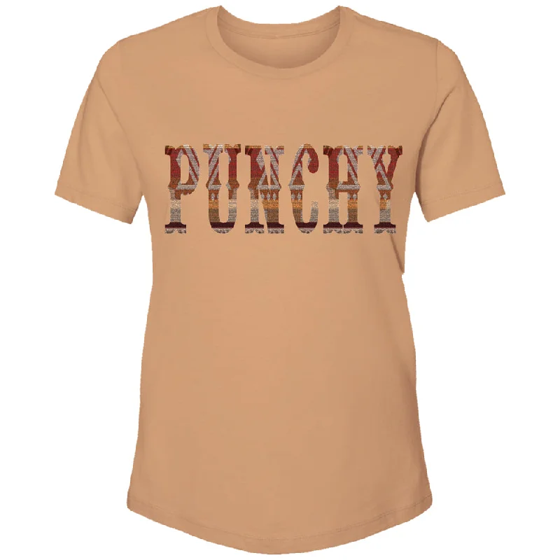 Deal of the Week "Straight Punchy" Sienna w/Punchy Logo T-shirt