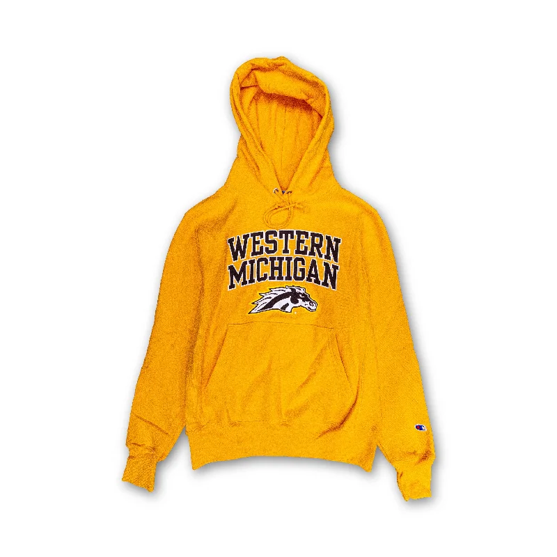 Hurry Up Western Michigan Bronco Champion Hoodie