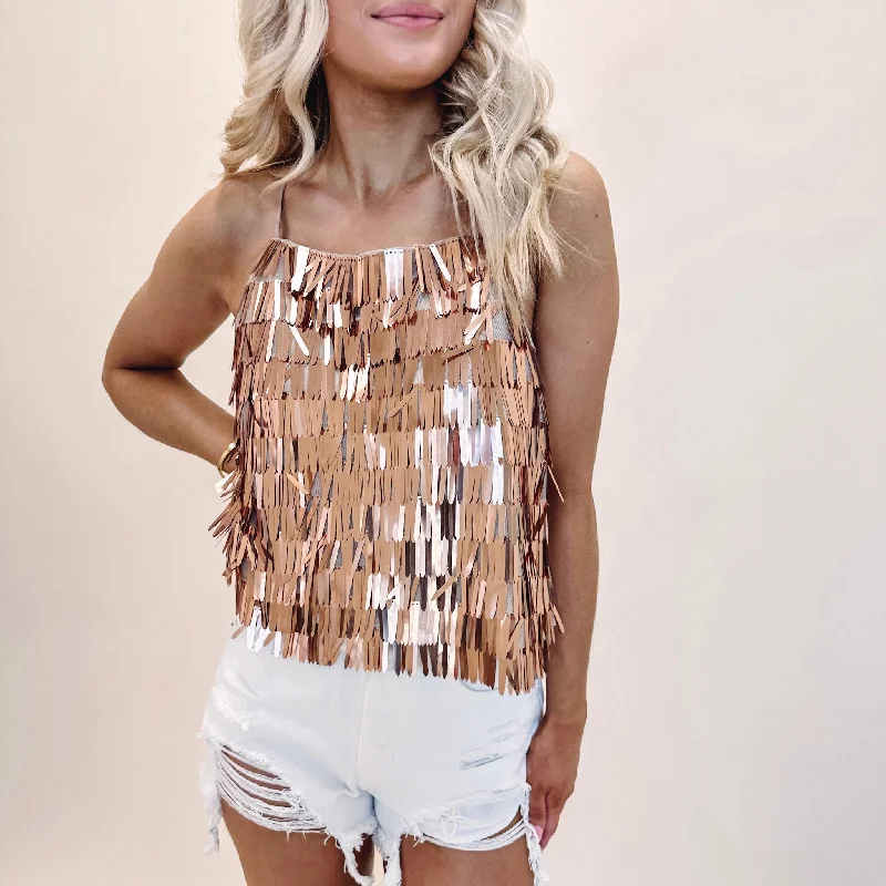 Deal of the Week Tiffany Top - Gold