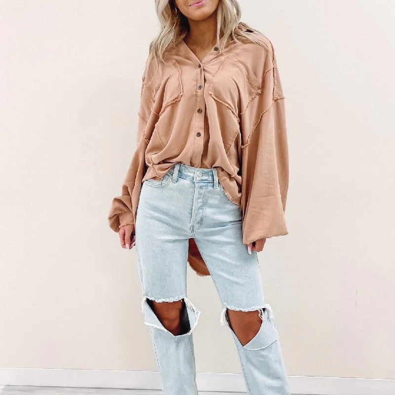 Weekend Deals That Please Izzy Oversized Shirt
